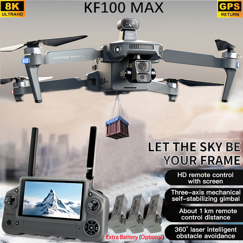 Drone Controller Screen - KF100 MAX GPS الطائرة بدون طيار