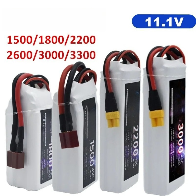 بطارية ليثيوم بوليمر 3S بسعات  - مراجعة Drone Battery Adapter وسعره