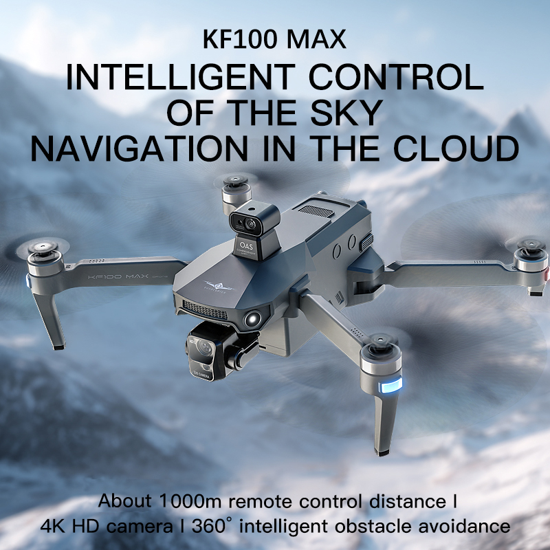 KF100 MAX GPS الطائرة بدون طيا - مراجعة Drone Controller Screen وسعره