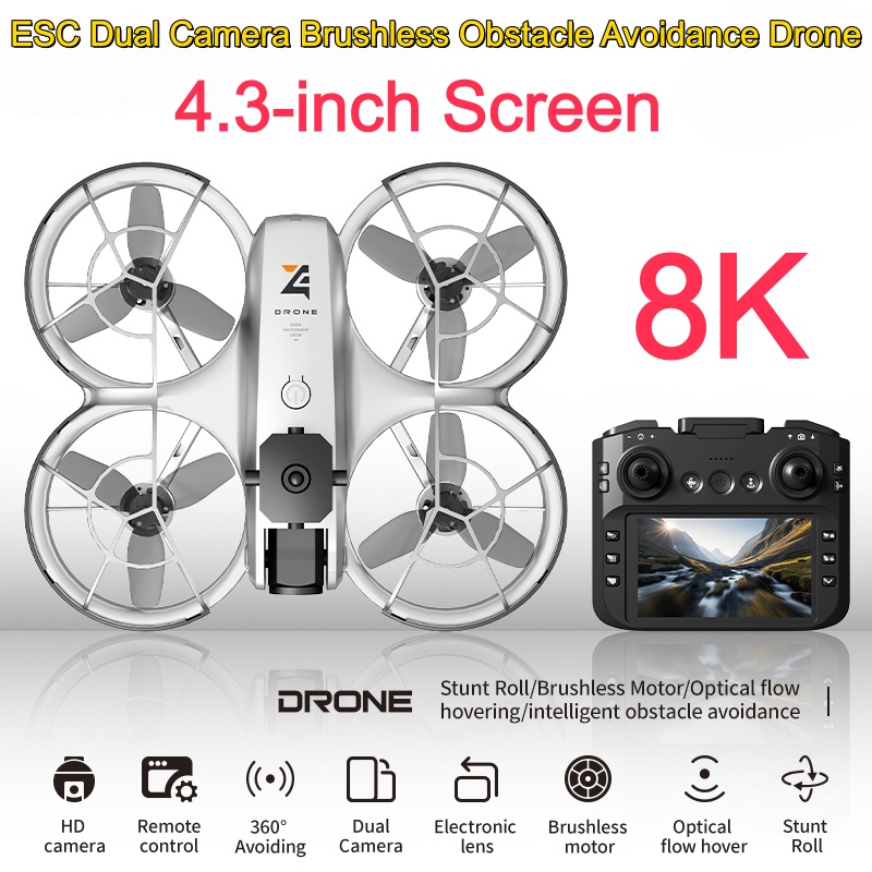 طائرة بدون طيار بشاشة كبيرة 4. - مراجعة Drone Controller Screen وسعره